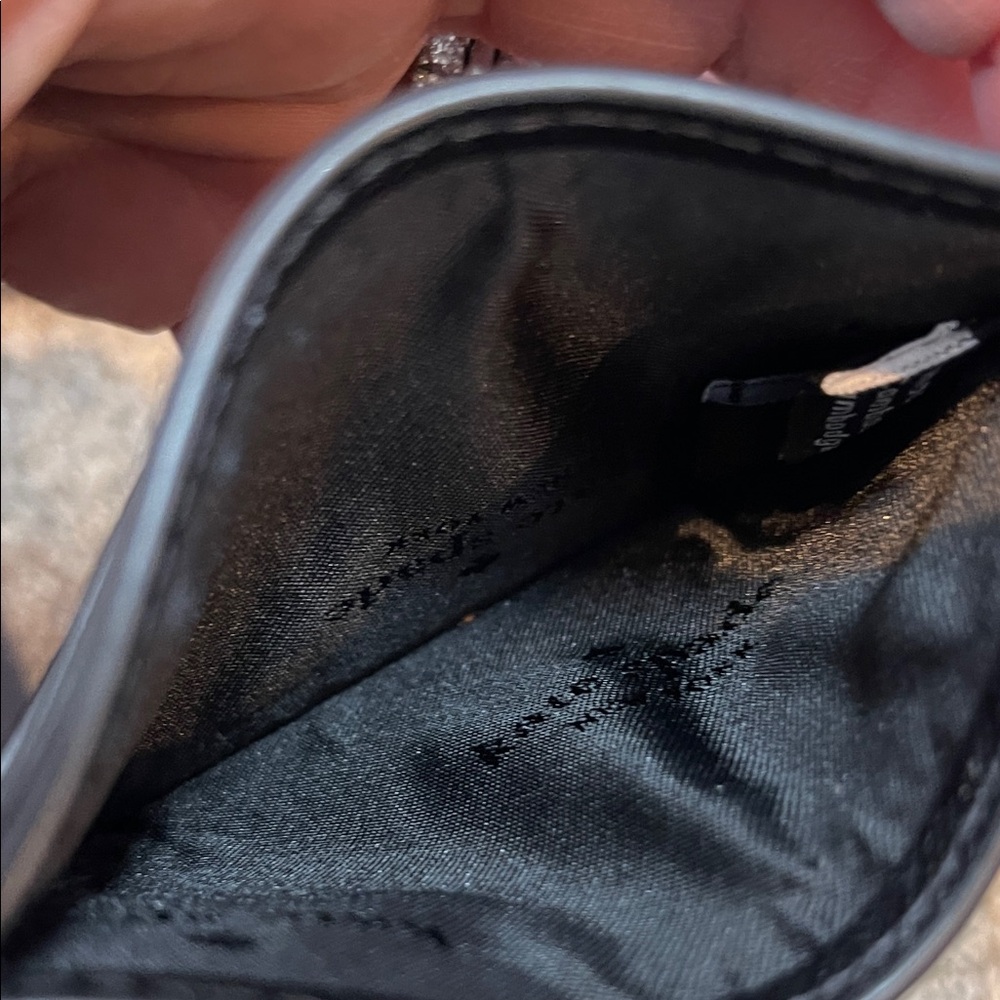 Kate Spade Black Leather Card Holder - Picture 7 of 7